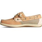 Sperry Women's Songfish Boat Shoe, Linen/Oat, 8 M US