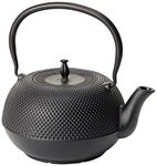 Victor CWE060 Cast Iron Tea Kettle,Black-1.5 Litres, 22.5x18.5x21 cm