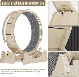 Keyzone XL Cat Exercise Wheel – Indoor Pet Running Toy