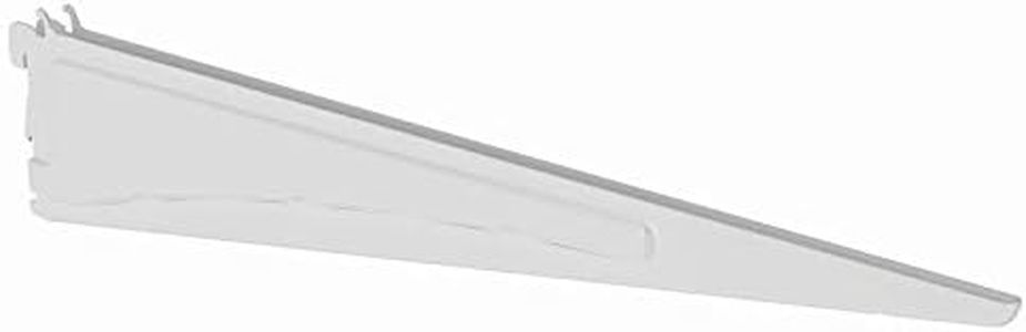 ClosetMaid 2854 ShelfTrack 16-Inch Locking Shelf Bracket, White