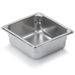 Vollrath 2-1/2" Deep Super Pan V™ Stainless Steel Sixth-Size Steam Table Pan