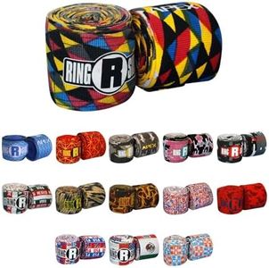 Ringside Apex Boxing Training Hand Wraps (Pair) Multicolor, One Size