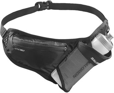 Salomon Unisex Active Belt 3D Bottle Hydration_Pack, Black, NS