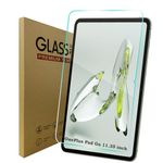 Czartech Tempered Glass Screen Guard Protector For OnePlus Pad Go 11.35 inch | Anti-Scratch, Smudge Proof, Precise Cut-outs & Bubble-Free Installation [1-Pack]
