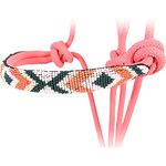 Cashel Beaded Wave Rope Halter, Pink