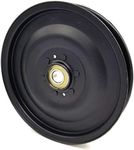 Phoenix Mfg. 8 Inch Flat Dia Flat Idler Pulley Replacement for John Deere TCA20656