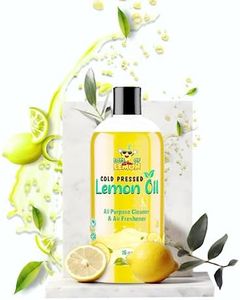 Lots of Lemon Cold Pressed Lemon Oil | 85% D-Limonene | Dilutes up to 16 Gallons | Concentrated Citrus Power | 16oz | USA Made | All Purpose Cleaner & Air Freshener