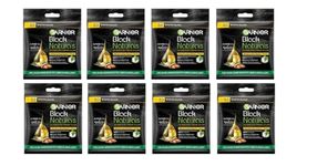 GARNIER BLACK NATURAL BROWN BLACK- 3.0 HAIR COLOR 20ml+20g (PACK OF-8) 320 gm