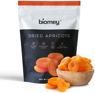 Biomey Big Size Dried Turkish Apricots 2 LB - No Added Sugar - Vegan - Non-GMO - Superfood, Healthy Snack - Great Source of Potassium & Fiber - Gluten Free, Kosher and Vegan