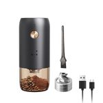 ELMWAY Electric Burr Coffee Grinder, Small Electric Rechargeable Mini Coffee Grinder,Stainless Steel Grinding core with Multiple Grinding Settings