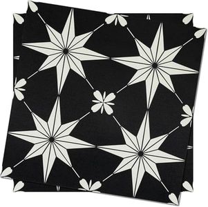 Dureidos Peel and Stick Floor Tiles: 11.8"x11.8" Self-Adhesive Easy to Install Tile Sticker, Waterproof Vinyl Flooring,for Bathroom, Kitchen, Bedroom, 30PCS Covering 30 sq ft Black and White