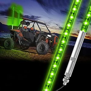 BESTZHEYU 0.9M LED Whip Light for Truck 3FT LED Whip Light Antenna for ATV UTV RZR Polaris Off-Road Sand Dune Buggy 4x4,1pc