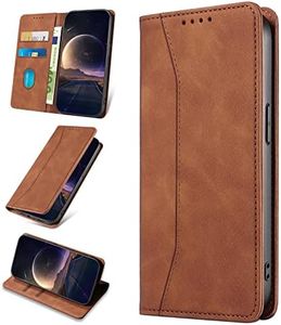 KANVOOS Coque pour iPhone 6 / iPhone 6s, Etui Protection Housse en Cuir PU [Porte Cartes], Antichoc Portefeuille Étui à Rabat Flip Case pour iPhone 6 / iPhone 6s (Marron)