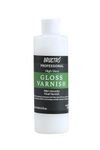 Brustro Artist's Professional Varnish | High Gloss Finish |200ml| Apply with Brush |Perfect Coating on Acrylic Painting,Non-Yellowing,Transparent,Canvas,Paper, Artwork Protection.