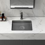 COGITIL Undermount Bathroom Sink, L