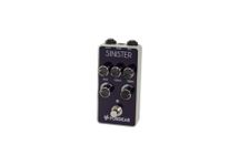 Foxgear - Sinister - Metal Distortion Pedal, Multi-Stage Class A FET circuit for an insane amount of gain, black