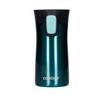 Contigo Pinnacle Autoseal Travel Mug, Stainless Steel Thermal Mug, Vacuum Flask, Leakproof Tumbler, Coffee Mug with BPA Free Easy-Clean Lid, 300 ml, Blue