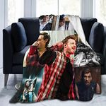 Air Conditioning Blanket Singer Blanket Ultra-Soft Blanket Portable Throw Blanket for Living Room Couch Sofa Car 60"X50"
