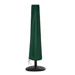 WINSOME Parasol Covers Waterproof, UV Protection and Weather Proof Heavy Duty Rip Proof 169D (170 x 25 x 50) CM Cantilever Parasol Cover with Zip For Garden & Outdoor | Green