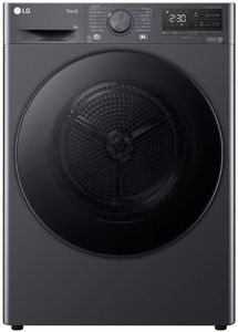 9kg Heat Pump Tumble Dryer with Dual Dry™, Dual Inverter, Smart Pairing, Auto Cleaning Condenser, A++ Rated in Slate Grey