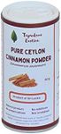 TAPROBANE EXOTICA Premium Ceylon Cinnamon Powder 60g in a Can with Sprinkler Top