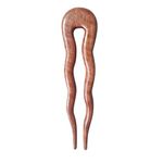 Marycrafts Wooden Wayvy Hair Pin Hair Fork Hair Sticks Hair Accessories Handmade