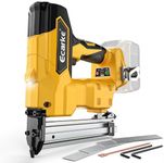 18GA Cordless Brad Nailer for Dewalt 20V MAX Battery: Electric Brad Nail Gun with 18 Gauge Nails for Upholstery Woodworking - Brushless- 2 Mode - 5/8 to 1-1/4 Inch - Tool Only