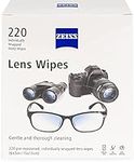 Zeiss Lens Wipes, 220 ct, White