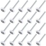 HAKZEON 20 Pack 2 Inches Garage Door Rollers, Sealed 6200ZZ Bearing Nylon Garage Door Rollers, Stable and Quiet Garage Door Wheels for Various Commercial and Residential Garage Doors