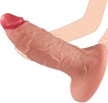 3.8 Inch Diameter XXXL Extra Large for Experienced Players, 13 InchHuge Thick Dildo No Balls with Suction Cup for Deeper Anal Play, Massive Anal Dildo Huge Wide Dildo for Gay Female Masturbation