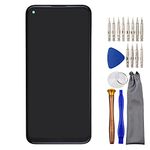 Sunways Complete LCD Display Touch Digitizer Screen with Frame Replacement for Nokia 5.4 TA-1333 Nokia 3.4 TA-1340 TA-1337 TA-1328 TA-1325 TA-1288 TA-1285 Black