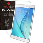 TECHGEAR Screen Protector for Galaxy Tab A 9.7 Inch (SM-T550 Series) - GLASS Edition Genuine Tempered Glass Screen Protector Guard Cover