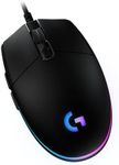 Logitech G203 Wired Gaming Mouse, 8
