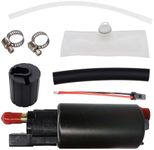 OXCANO E2157 Fuel Pump Electric Intank Fuel Pump Kit with Corrugated Flex Hose In-tank Fuel Pump Compatible with Lincoln Mazda Mercury Mitsubishi Acura Jaguar KIa