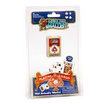 Worlds Smallest Super Impulse Miniature Replica Playing Cards with 54 Cards in Mini Format for Poker, Blackjack, Card Tricks, from 6 Years