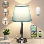 Touch Bedside Lamp for Bedroom with