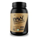 HEALTHFARM RAW Whey Protein Isolate + Whey Protein Concentrate | Highest Rated Protein Powder, Hormone-Free, Zero Additives, Low-Fat Sports Nutrition Protein (Chocolate, 1kg)