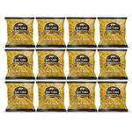 Mr Tubs Double Hand Cooked Pork Crackling Foil Bags (Honey Roast, 12 Pack) - Gourmet Pork Rind Crackling, not Scratchings