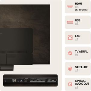 LG 65" OLED 4K Smart TV – Ultra HD HDR, ThinQ AI