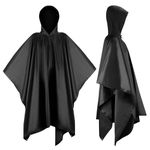 Infreecs Waterproof Rain Cape Raincoat, Rain Poncho for outdoor Camping Military cycling traveling,