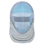 FEFOSAEP Fencing Mask - Sabre Fencing Mask 350N - Sabre Fencing Helmet with Removable Lining - CE Certified Fencing Protective Gear (Removable Lining, X-Large)