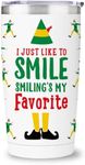 Funny Elf Christmas Tumbler, 20 oz 