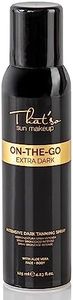 That'so On The Go Extra Dark 125Ml - Intense self-tanning spray for face and body - Long-lasting natural anti-aging bronzer - 125 ml