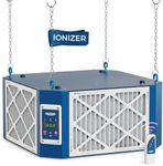 ALORAIR 360 Degree Air Intake System Woodworking Built-In Ionizer Shop Dust Collector - (1350CFM) with Strong Vortex Fan, Garage Works Shop, Shop Dust Collectors, PureCare 1350IG