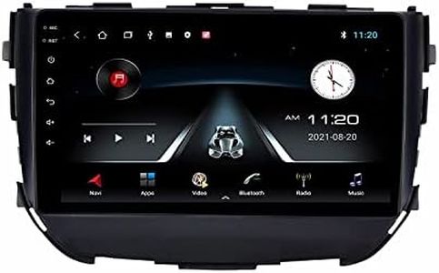 Modorwy Maruti Brezza 2016 9inch 1280P HD IPS Car Android Display With Gorilla Glass | Double Din Car Stereo | Android 12 | 2GB RAM/32GB ROM Multimedia Player With AHD Camera, Dashboard Frame & Socket