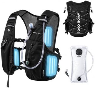 Running Hydration Cooling Vest for Men Women with 3 Ice Packs