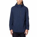 32 DEGREES Men's Weatherproof Rain Jacket - Blue - XL