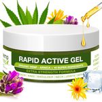 Potent Hemp Gel for Fast Relief - Targets Joint, Knee, Muscle & Back - Doctors & Athletes Recommended - Infused with Organic Arnica, Boswellia & 16 Super Ingredients