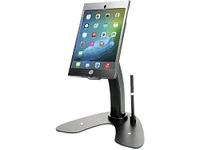 CTA Digital PAD-ASKMB Dual Security Kiosk Stand with Locking Case for iPad Mini, 1st to 4th Generation, Black