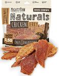 Mighty Paw Naturals Chicken Jerky for Dogs | Chicken Jerky Dog Treats for Small Dogs, Medium Pets and Large Breeds. Natural Dog Treats for Large Dogs, and Puppies. Dried Chicken Dog Jerky Treats 14 oz